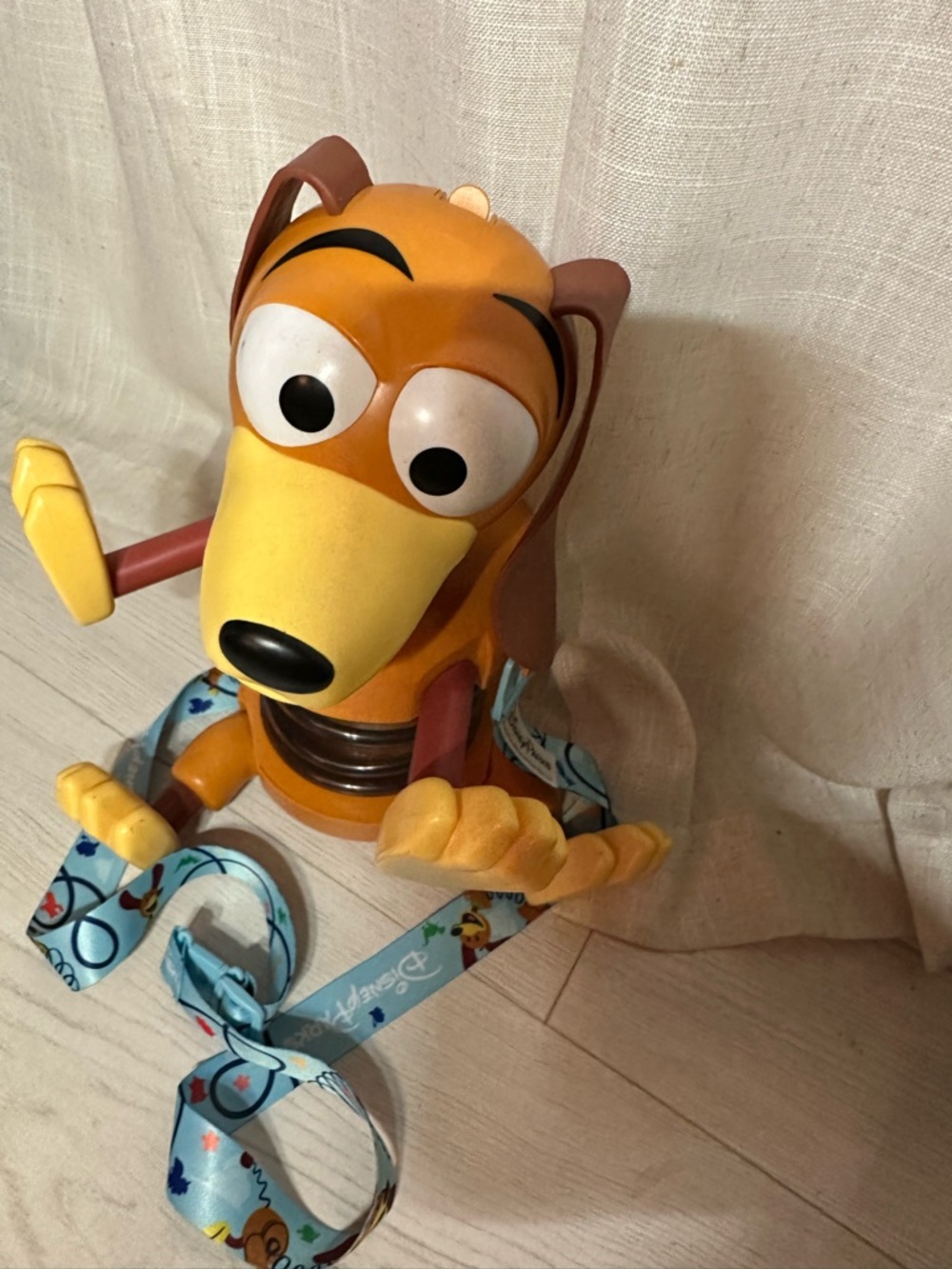New Disney Parks toy story slink pop drink sipper with lanyard - Picture 3 of 6